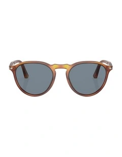 Acetate Sunglasses PO3286S in Brown