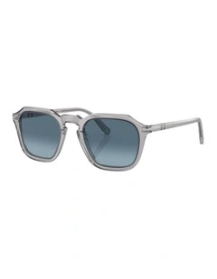 Acetate Sunglasses PO3292S in Grey