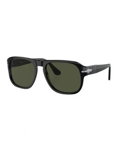 Jean Acetate Sunglasses PO3310S in Black