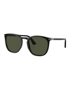 Acetate Sunglasses PO3316S in Black