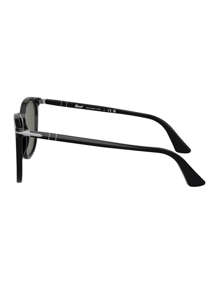 Acetate Sunglasses PO3316S in Black image 3
