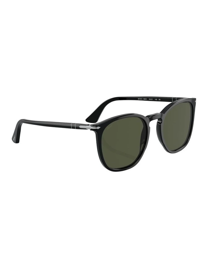 Acetate Sunglasses PO3316S in Black image 5