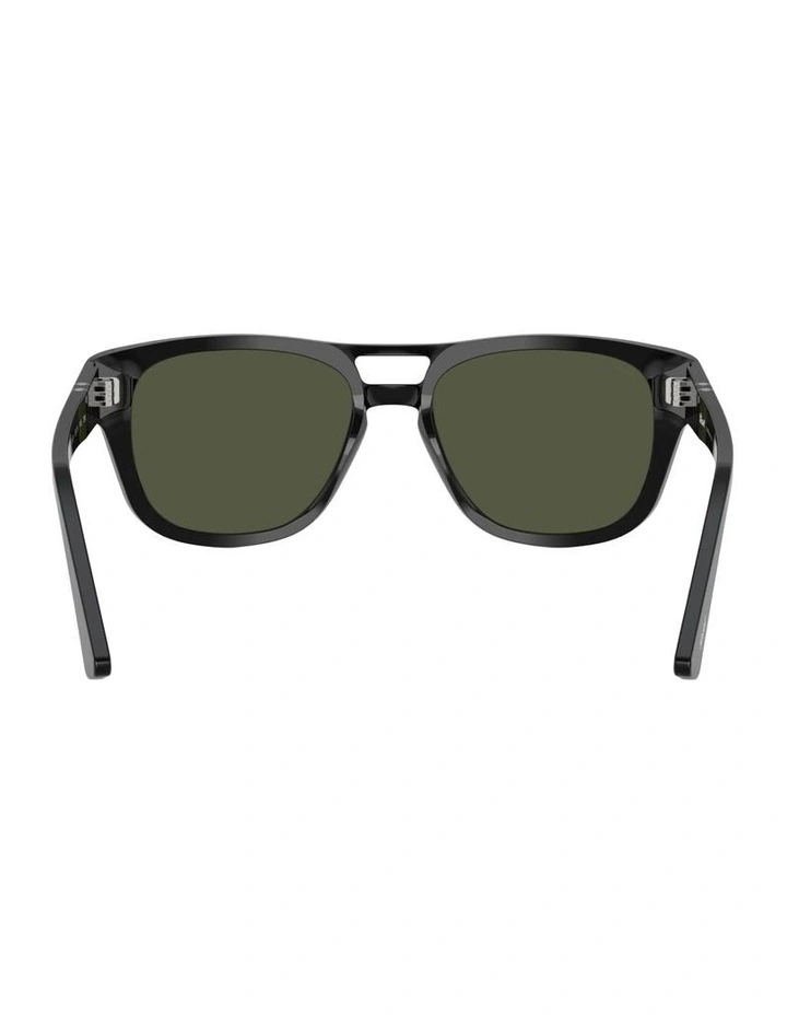 Acetate Sunglasses in Black image 2