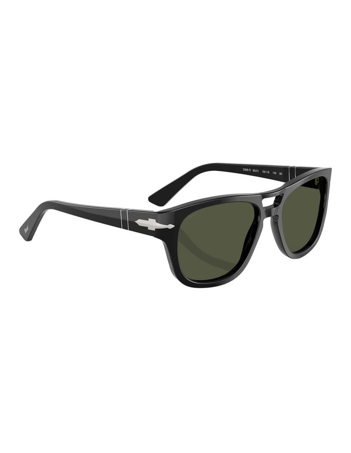 Acetate Sunglasses in Black image 4