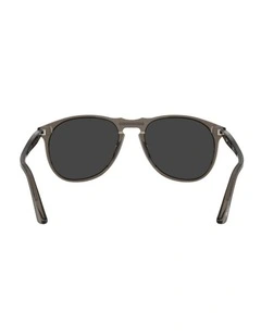 Acetate Polarised Sunglasses in Grey
