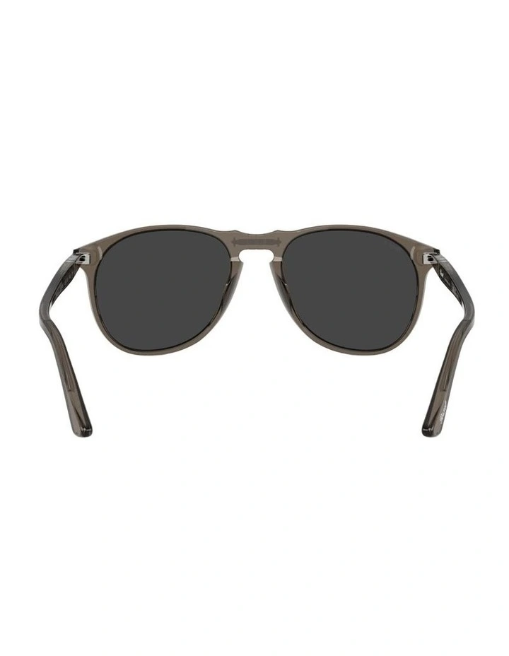 Acetate Polarised Sunglasses in Grey image 1