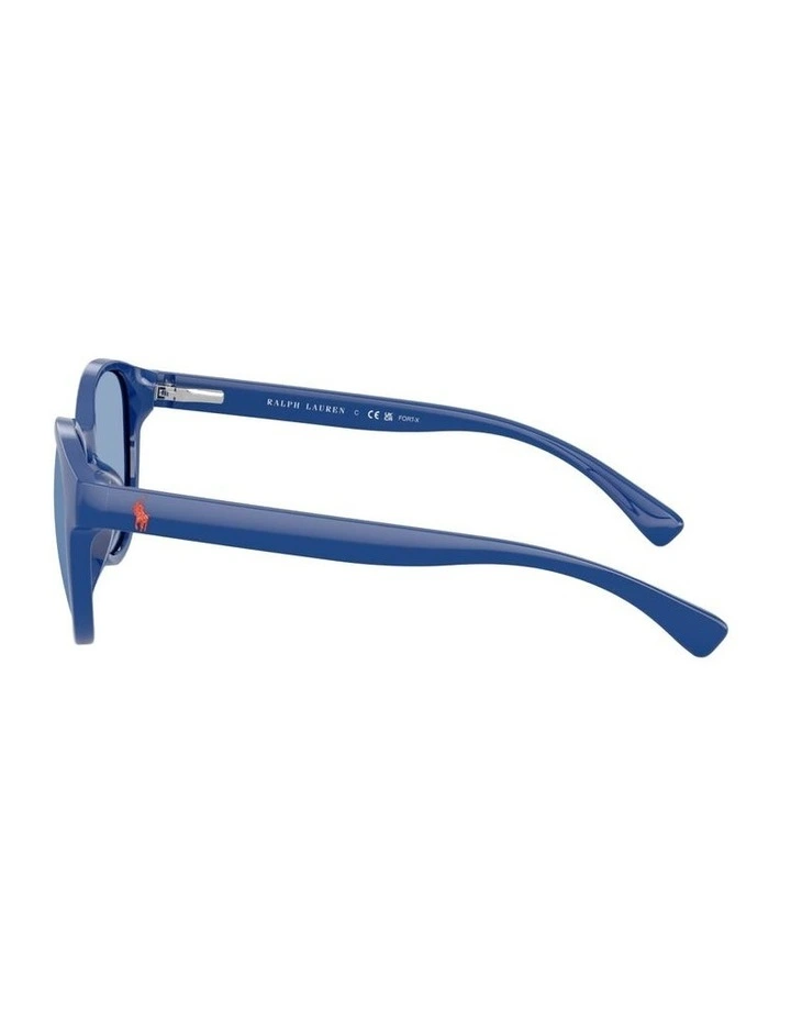 Injected Sunglasses in Blue image 3