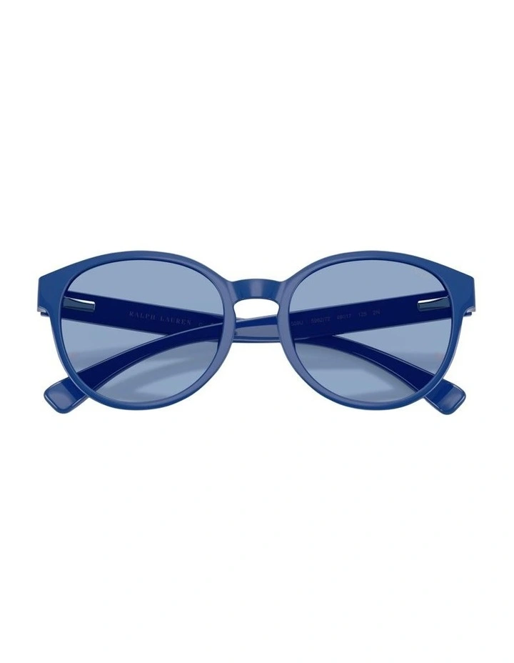 Injected Sunglasses in Blue image 4