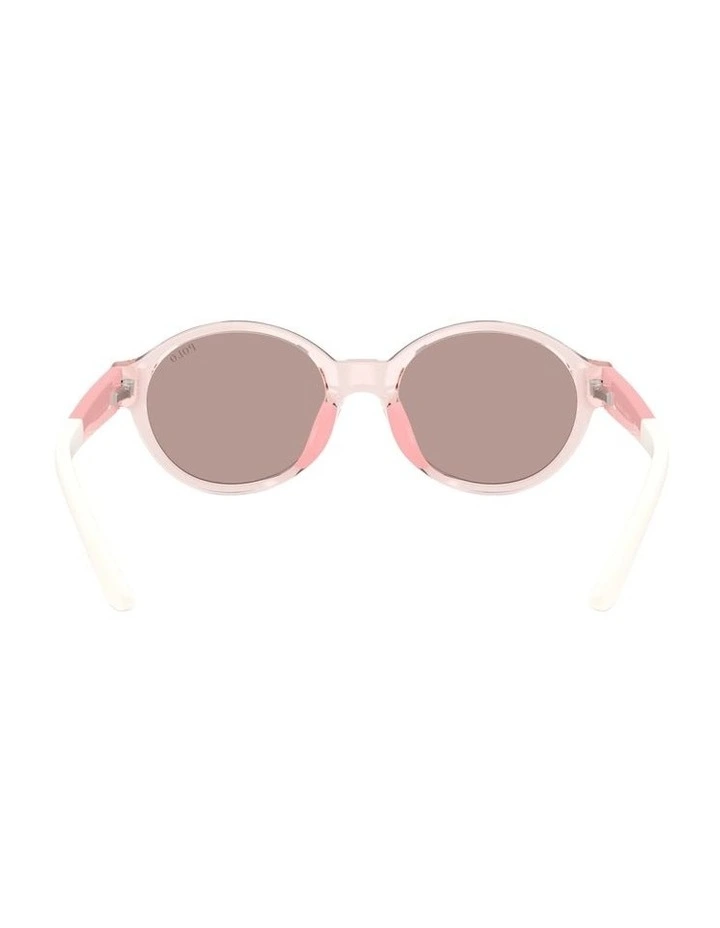Injected Sunglasses in Pink image 2