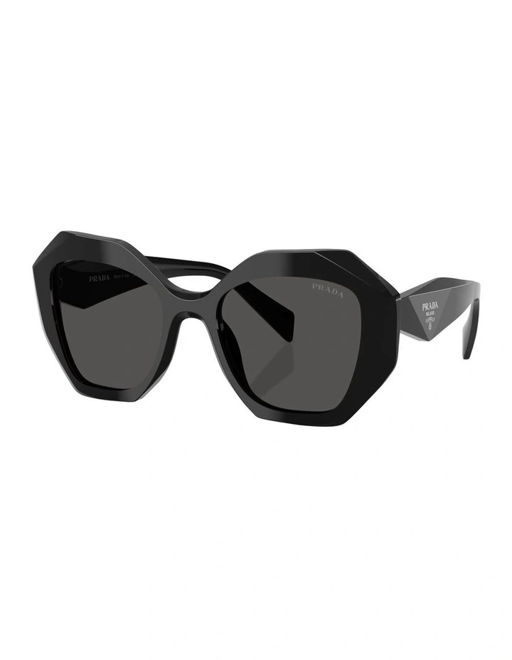 Acetate Sunglasses in Black image 1