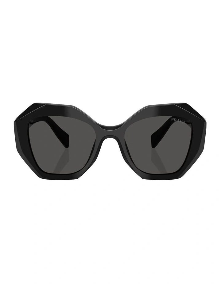 Acetate Sunglasses in Black image 2