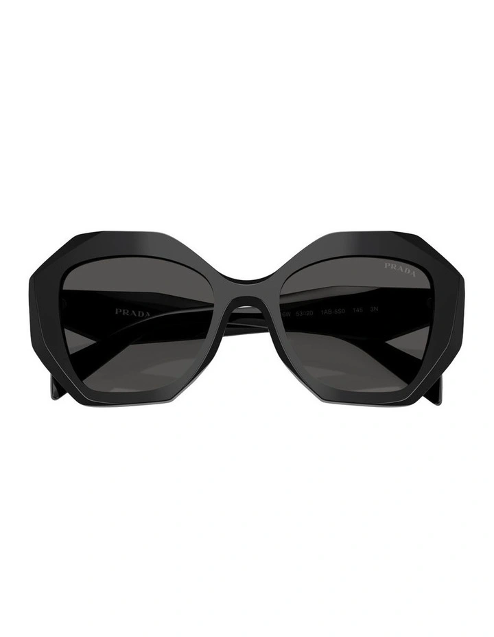 Acetate Sunglasses in Black image 4