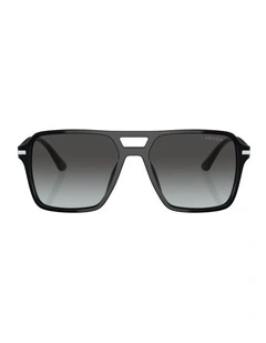 Acetate Sunglasses PR 20YS in Black