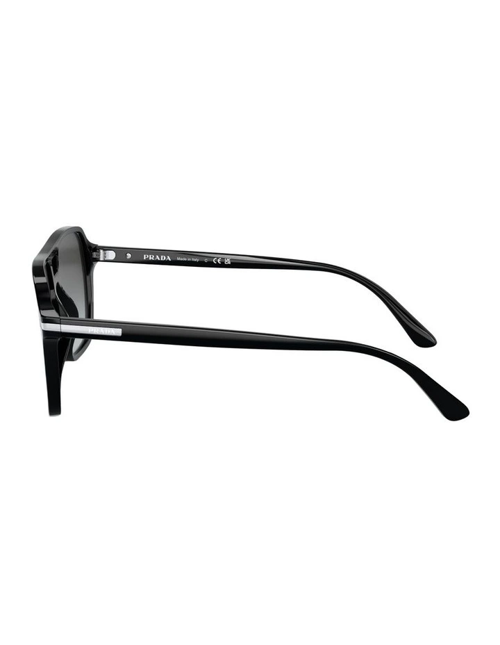 Acetate Sunglasses PR 20YS in Black image 3