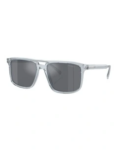 Acetate Sunglasses in Transparent
