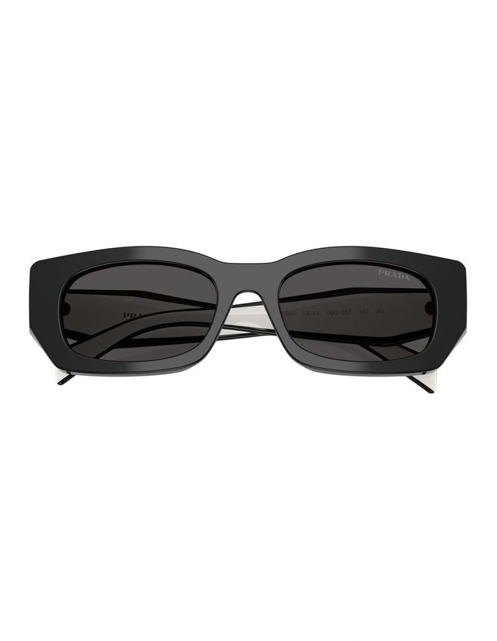 Acetate Sunglasses in Black image 4