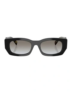 Acetate Sunglasses in Black
