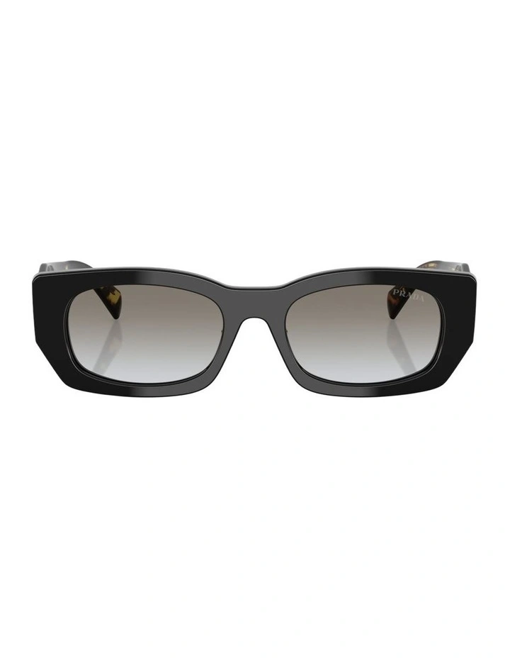 Acetate Sunglasses in Black image 1