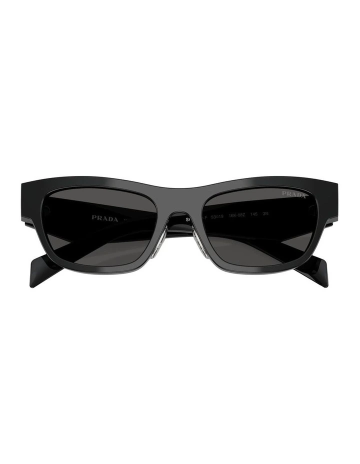 Acetate Sunglasses in Black image 3