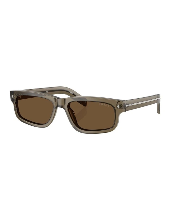 Acetate Sunglasses in Beige image 1