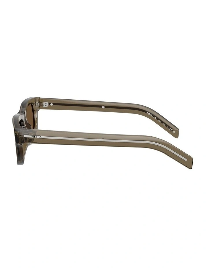 Acetate Sunglasses in Beige image 3