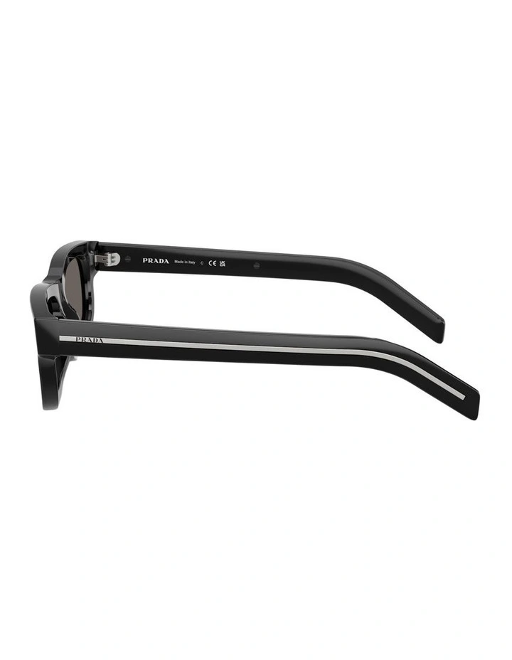 Acetate Sunglasses in Black image 3