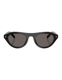 Acetate Sunglasses in Black