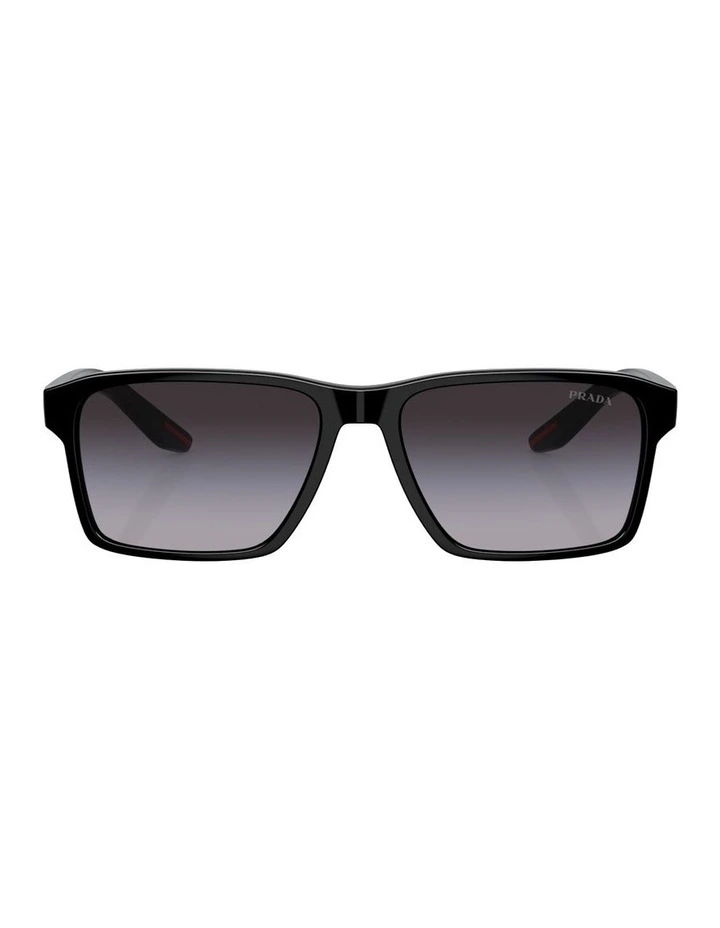 Injected PS 05YS Sunglasses in Black image 1