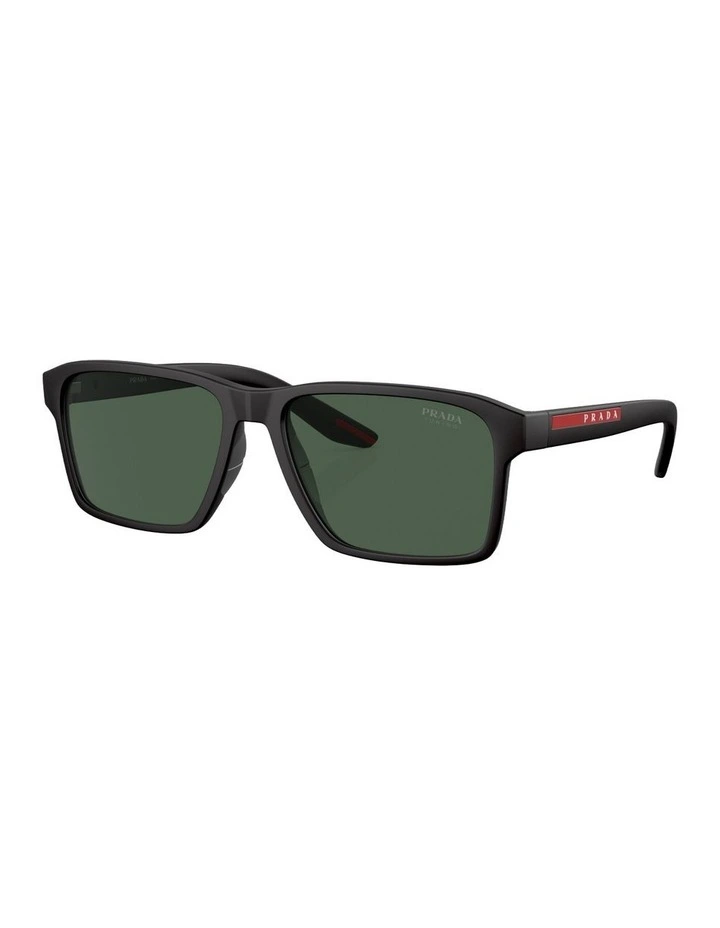Injected Sunglasses in Black image 1
