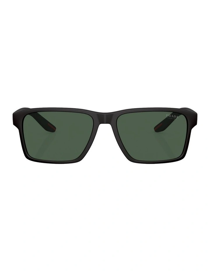 Injected Sunglasses in Black image 2