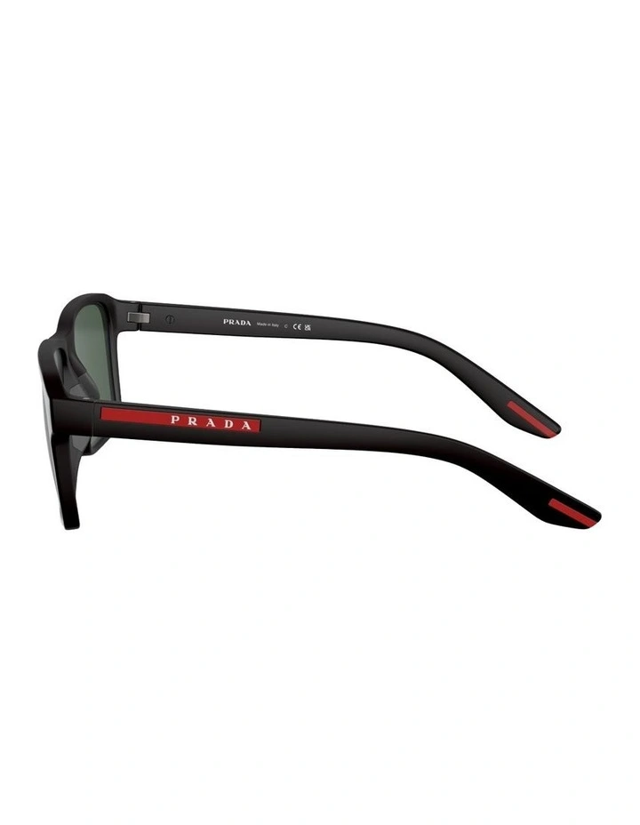 Injected Sunglasses in Black image 3