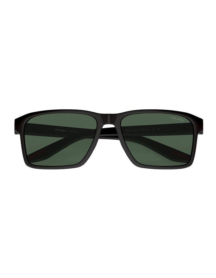 Injected Sunglasses in Black image 4