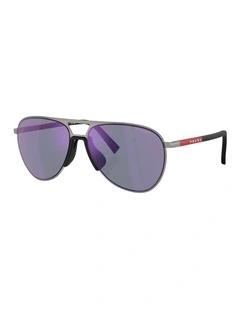 Metal Sunglasses in Grey