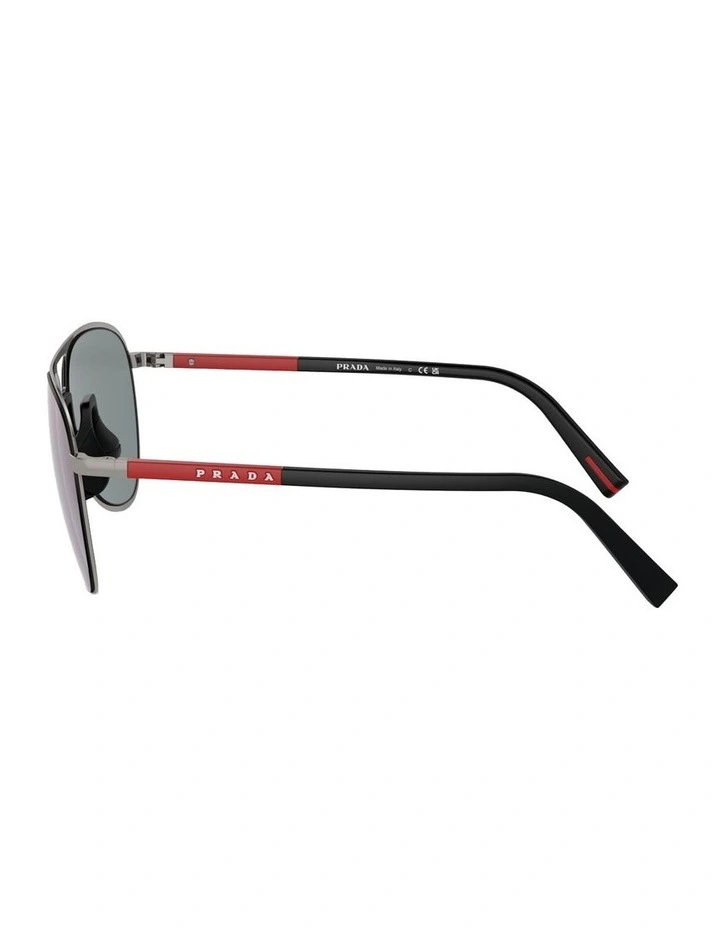 Metal Sunglasses in Grey image 3