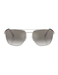 Steel Sunglasses in Silver