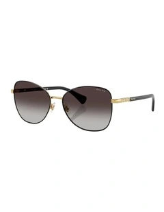 Metal Sunglasses in Black