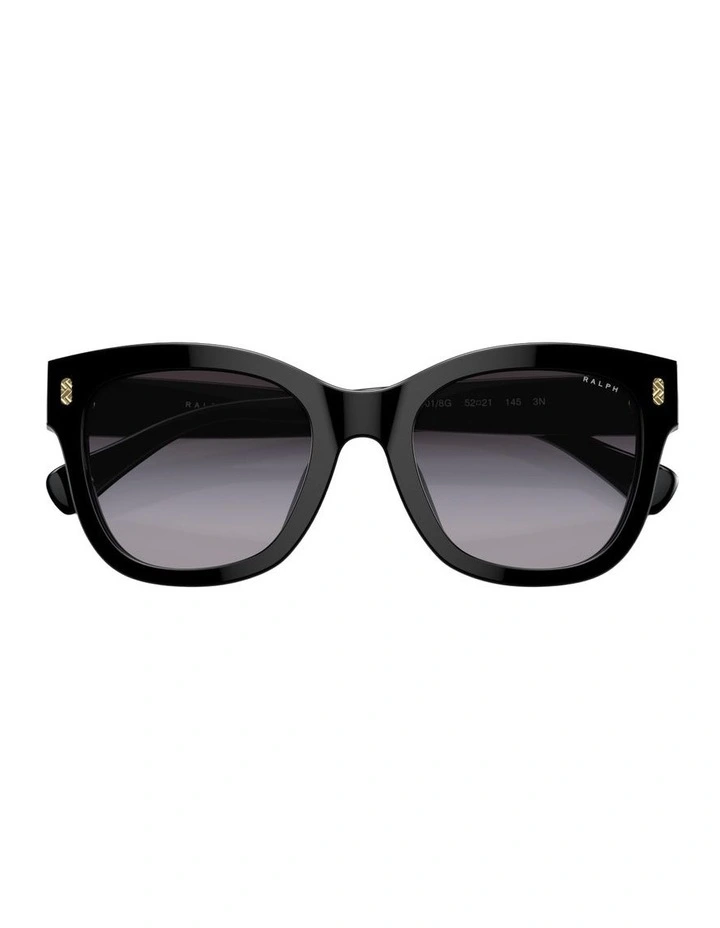 Acetate Sunglasses RA5301U in Black image 4