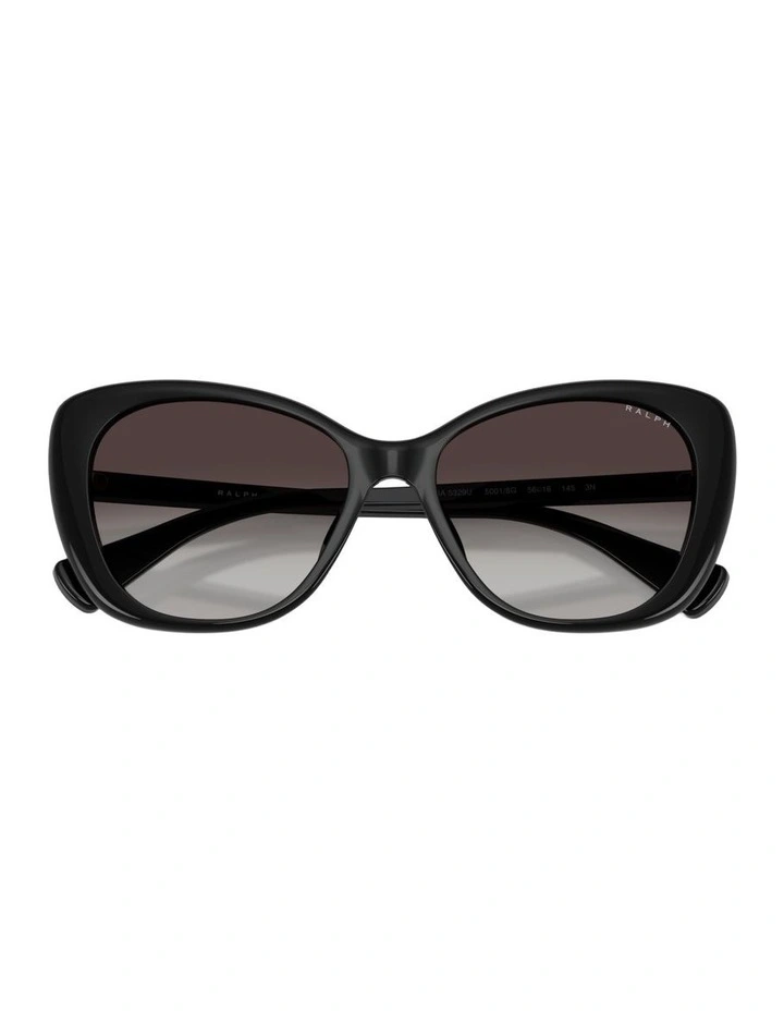 Acetate Sunglasses in Black image 4