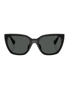 Acetate Sunglasses in Black