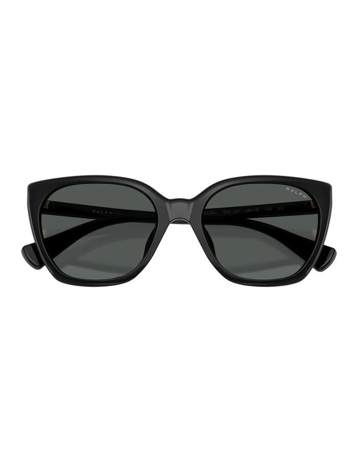 Acetate Sunglasses in Black image 4