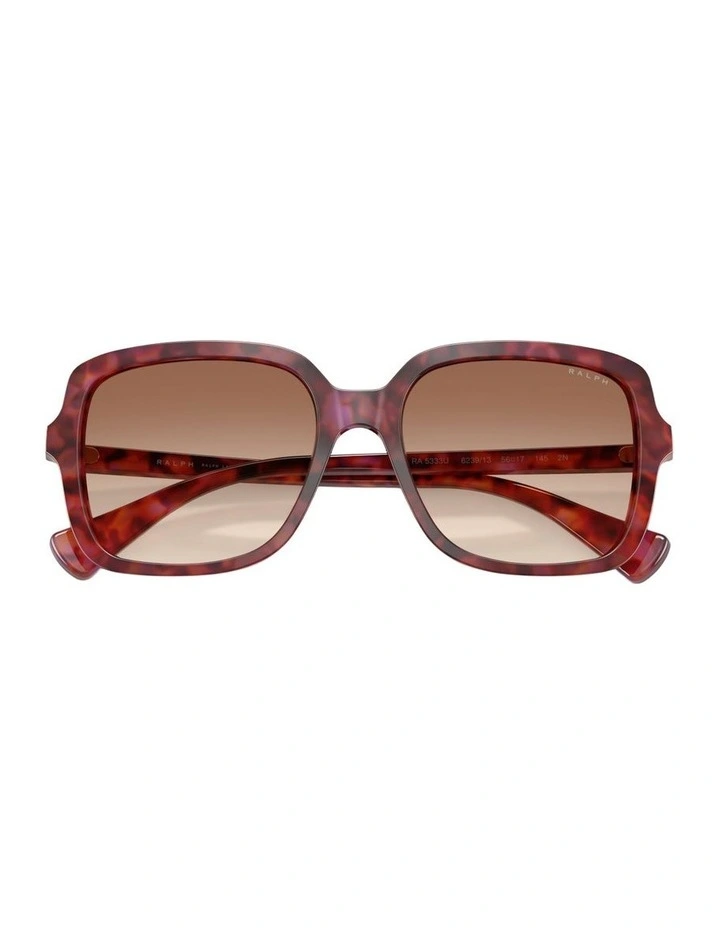 Acetate Sunglasses in Violet image 3