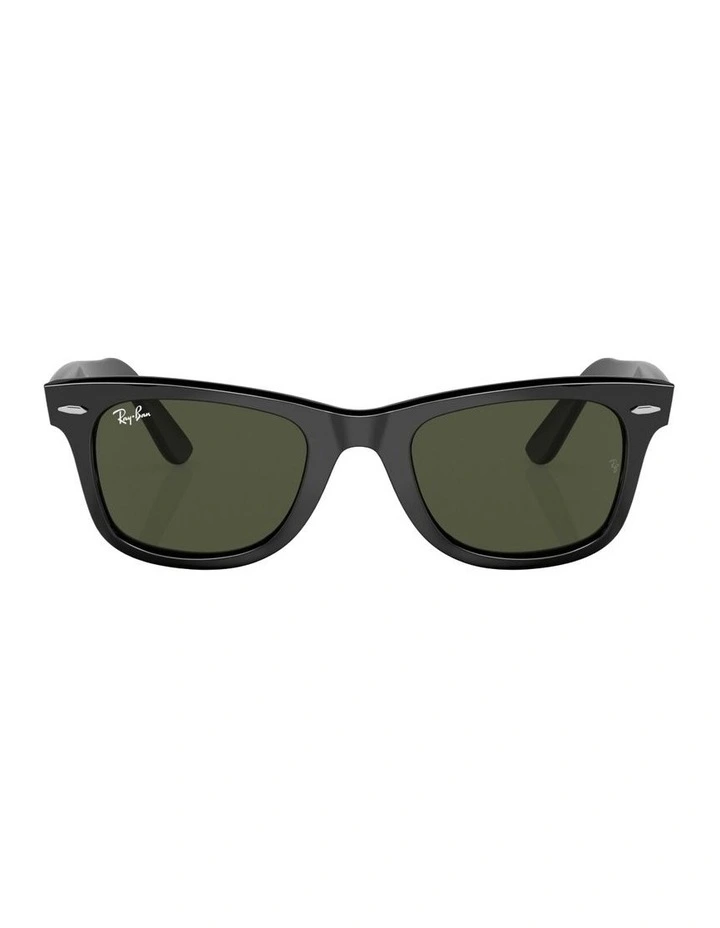 Original Wayfarer Bio-Based Acetate Sunglasses in Black image 2