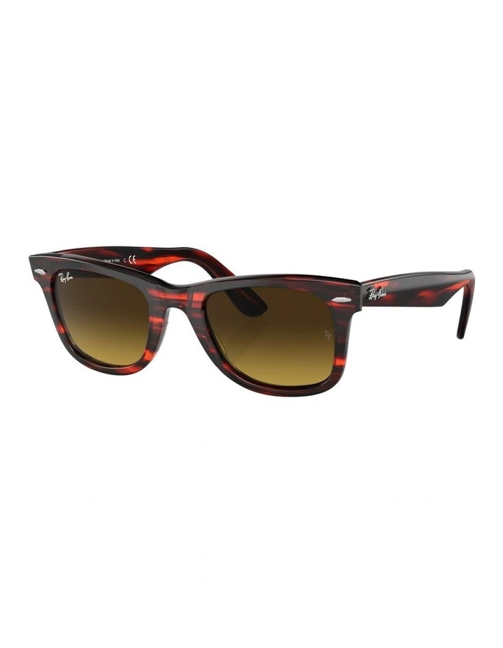 Original Wayfarer Bio-Based Acetate Sunglasses in Red image 1