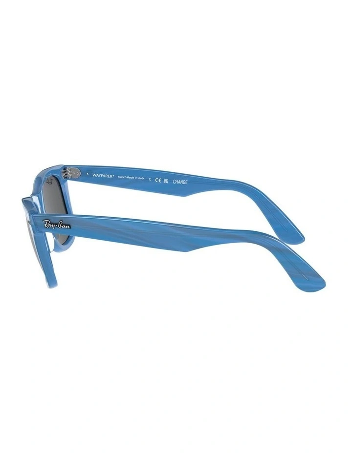 Original Wayfarer Change Acetate Sunglasses in Blue image 3