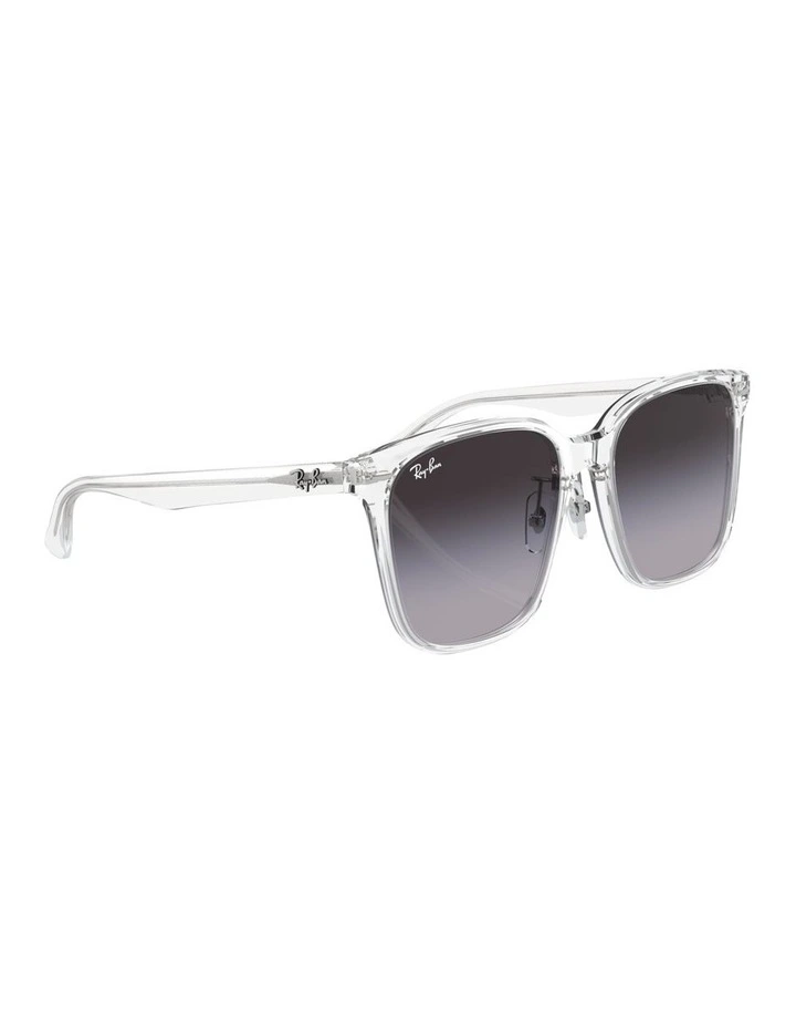 Acetate Sunglasses RB2206D in Clear image 3