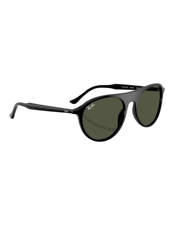 Acetate Sunglasses RB2215 in Black image 5