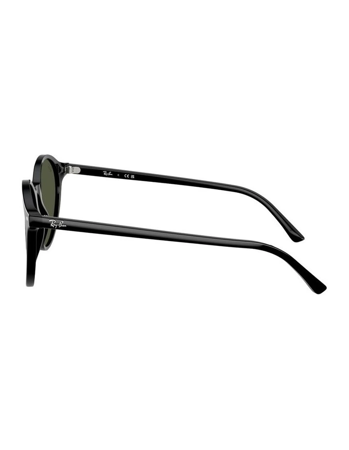 Acetate Sunglasses in Black image 2