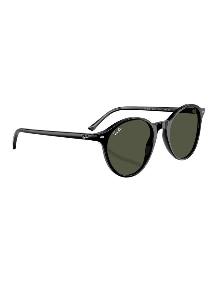 Acetate Sunglasses in Black image 4