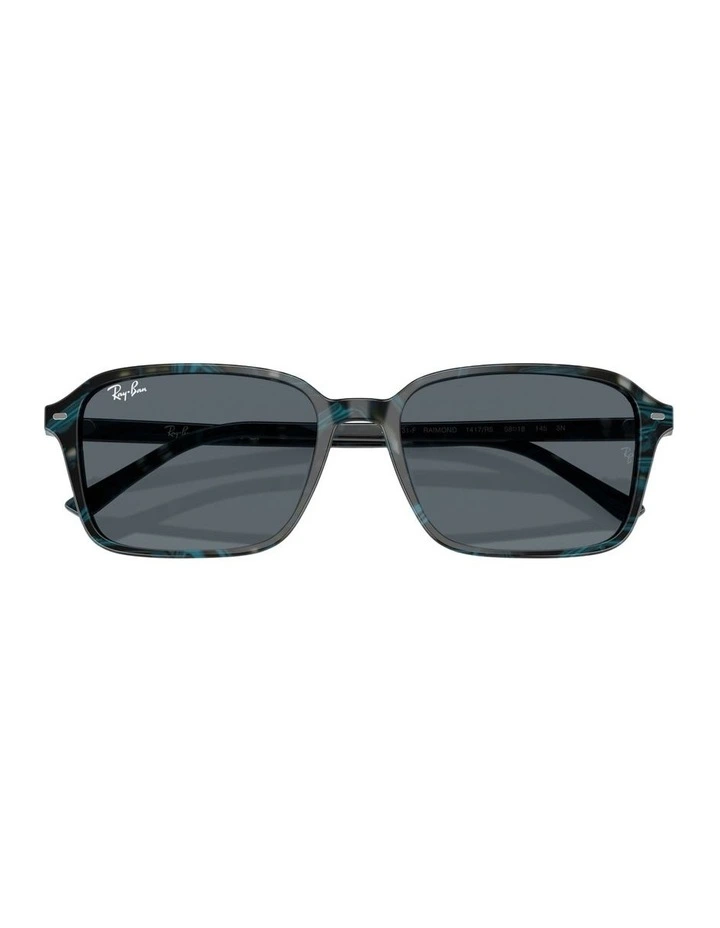 Raimond Acetate Sunglasses in Blue image 4