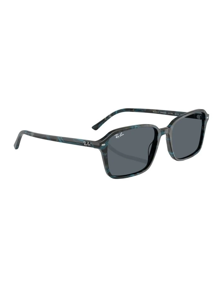 Raimond Acetate Sunglasses in Blue image 5